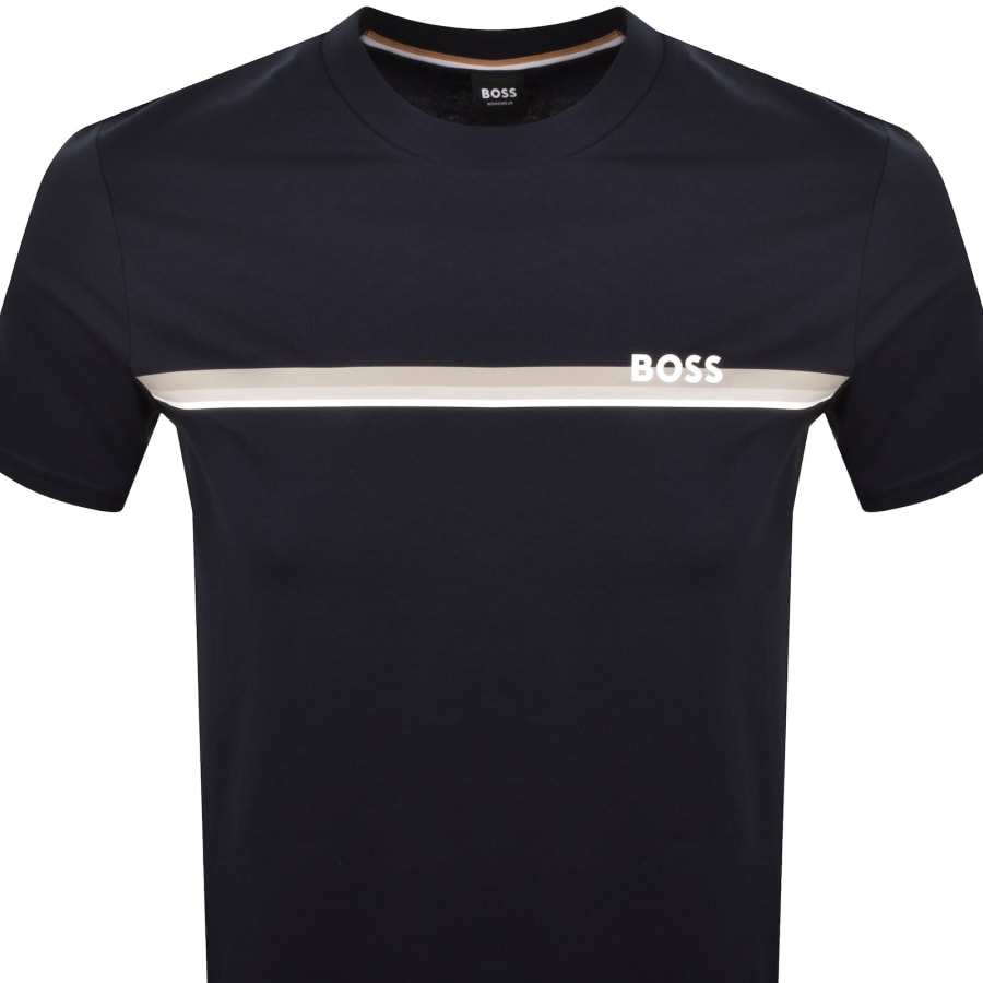 Image number 2 for BOSS Authentic T Shirt Dark Blue