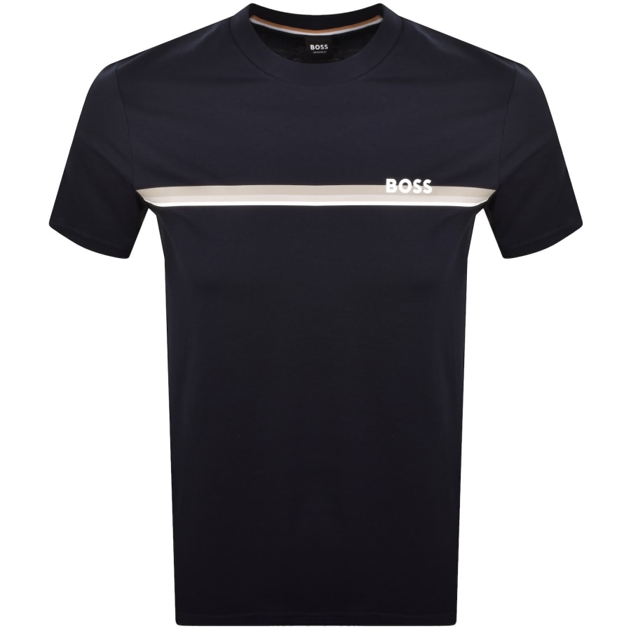Image number 1 for BOSS Authentic T Shirt Dark Blue