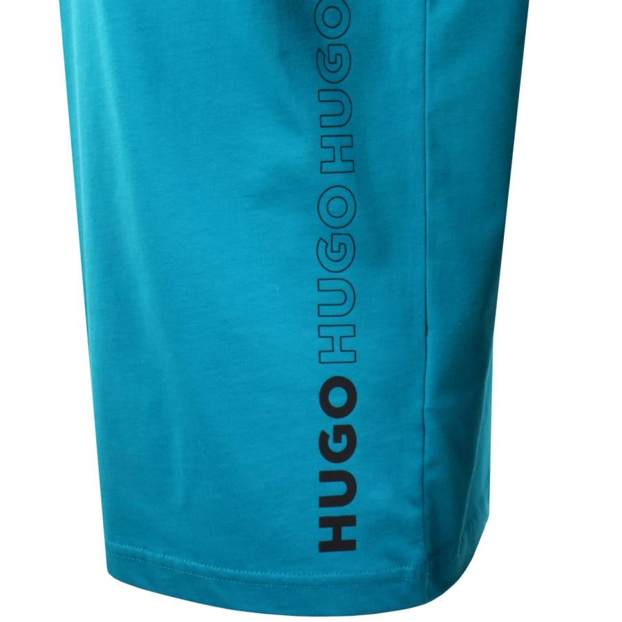 Image number 3 for HUGO Tiki T Shirt Blue