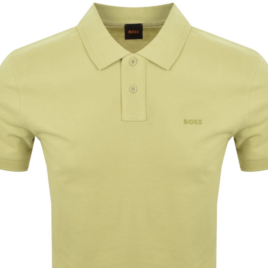 Image number 2 for BOSS Prime Polo T Shirt Green