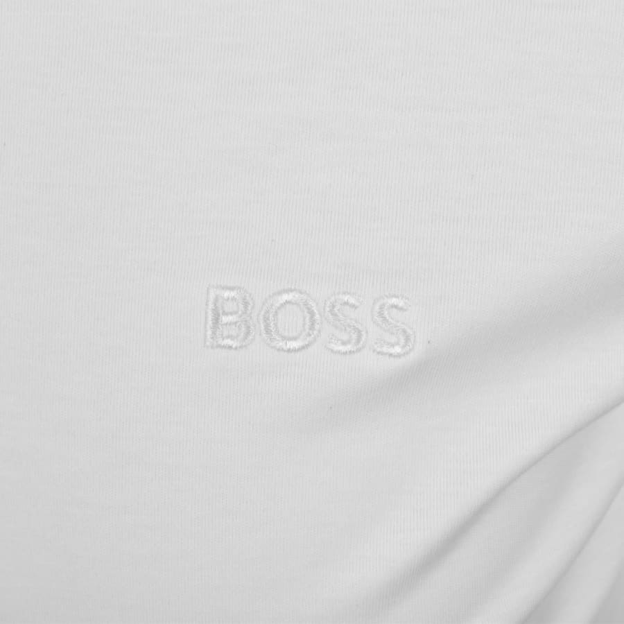 Image number 3 for BOSS Pe Interlock Polo T Shirt White