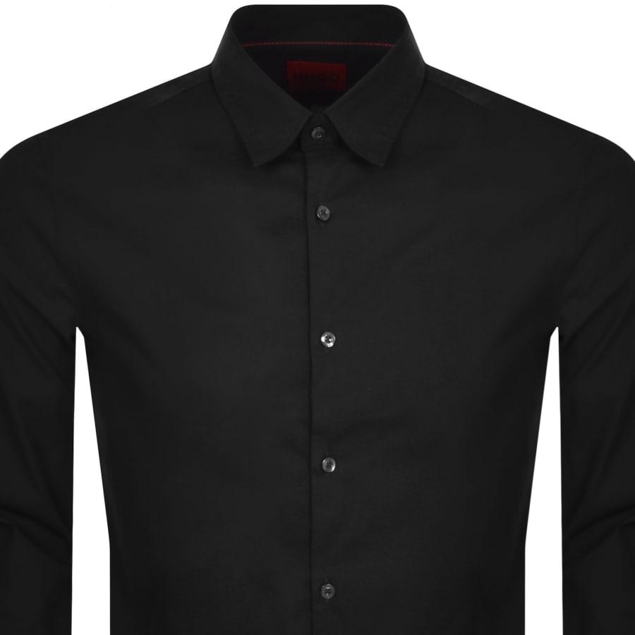 Image number 2 for HUGO Ero3 W Long Sleeve Shirt Black