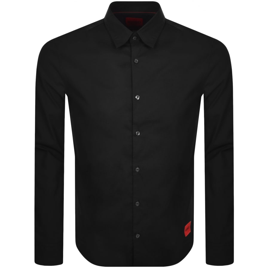 Image number 1 for HUGO Ero3 W Long Sleeve Shirt Black