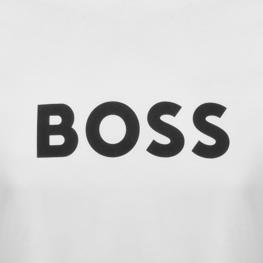 Image number 3 for BOSS Beachwear Logo T Shirt White