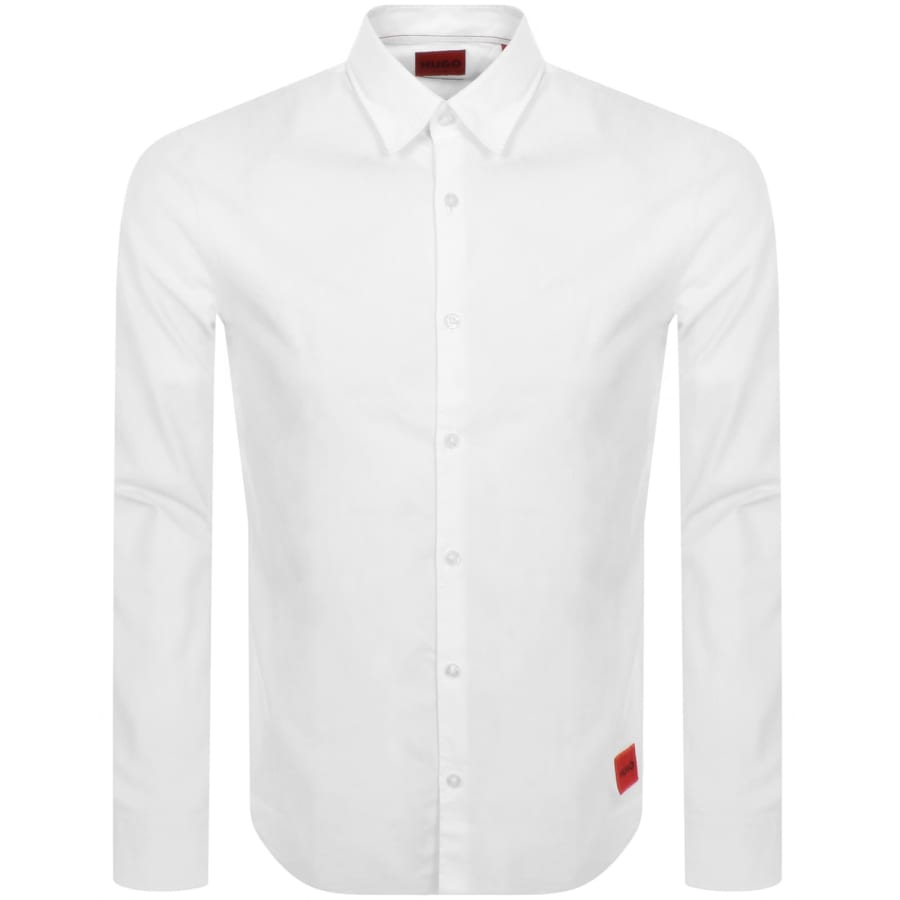 Image number 1 for HUGO Ero3 W Long Sleeve Shirt White