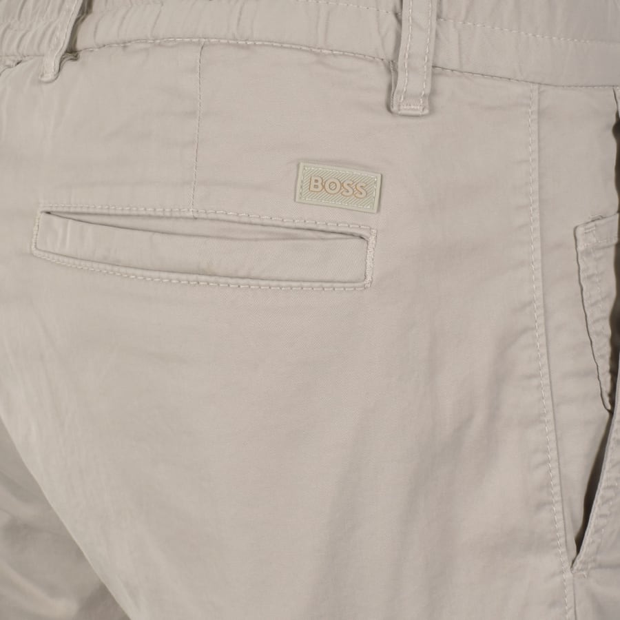 Image number 3 for BOSS Chino Slim Shorts Grey