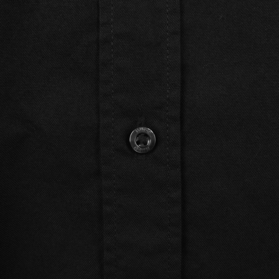 Image number 4 for HUGO Long Sleeved Evito Shirt Black