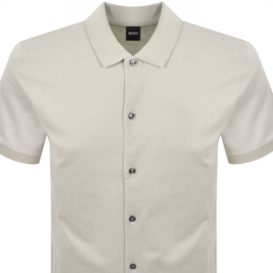 Image number 2 for BOSS Powell 102 Polo T Shirt Beige
