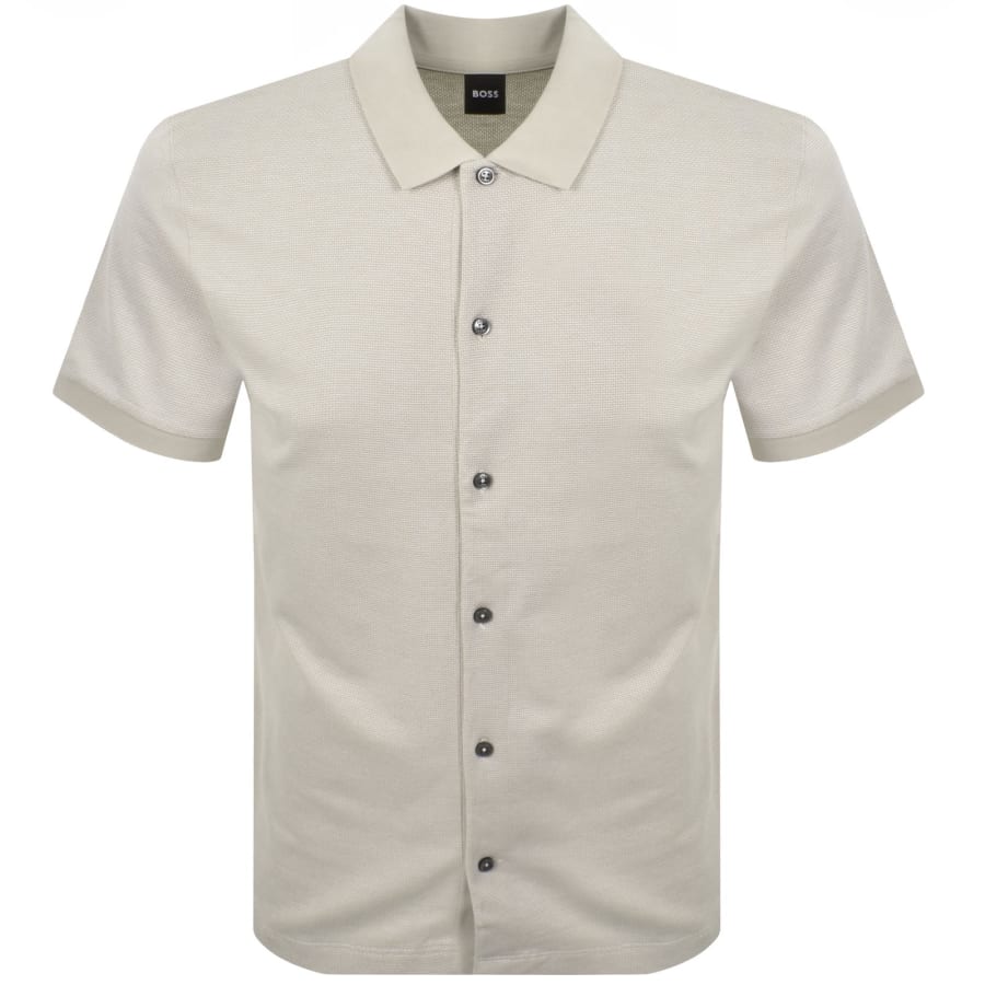 Image number 1 for BOSS Powell 102 Polo T Shirt Beige