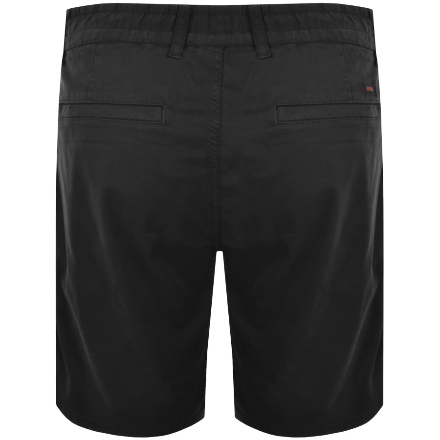 Image number 2 for BOSS Chino Slim Shorts Black