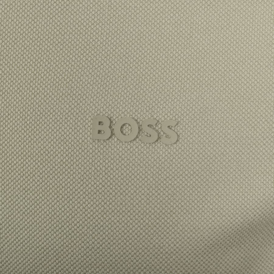 Image number 3 for BOSS Parlay 147 Mercerised Polo Beige