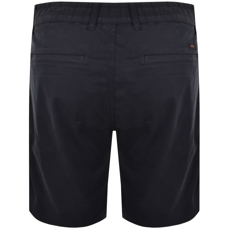 Image number 2 for BOSS Chino Slim Shorts Navy