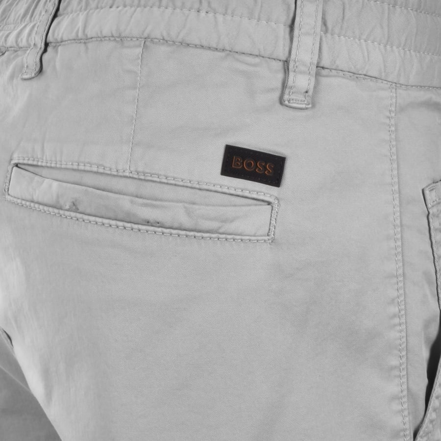 Image number 3 for BOSS Chino Slim Shorts Grey