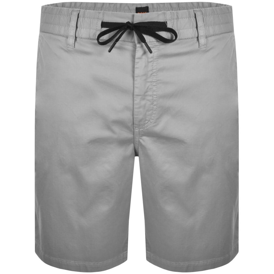 Image number 1 for BOSS Chino Slim Shorts Grey