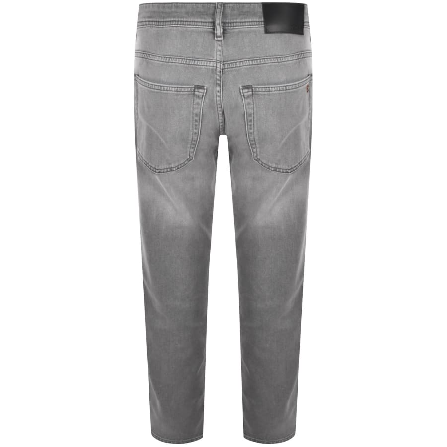 Image number 3 for BOSS Re Maine Regular Fit Jeans Grey