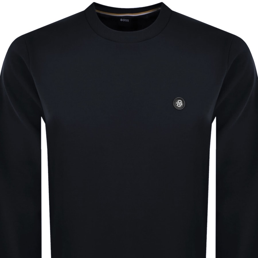 Image number 2 for BOSS C Sharpe 01 Sweatshirt Navy
