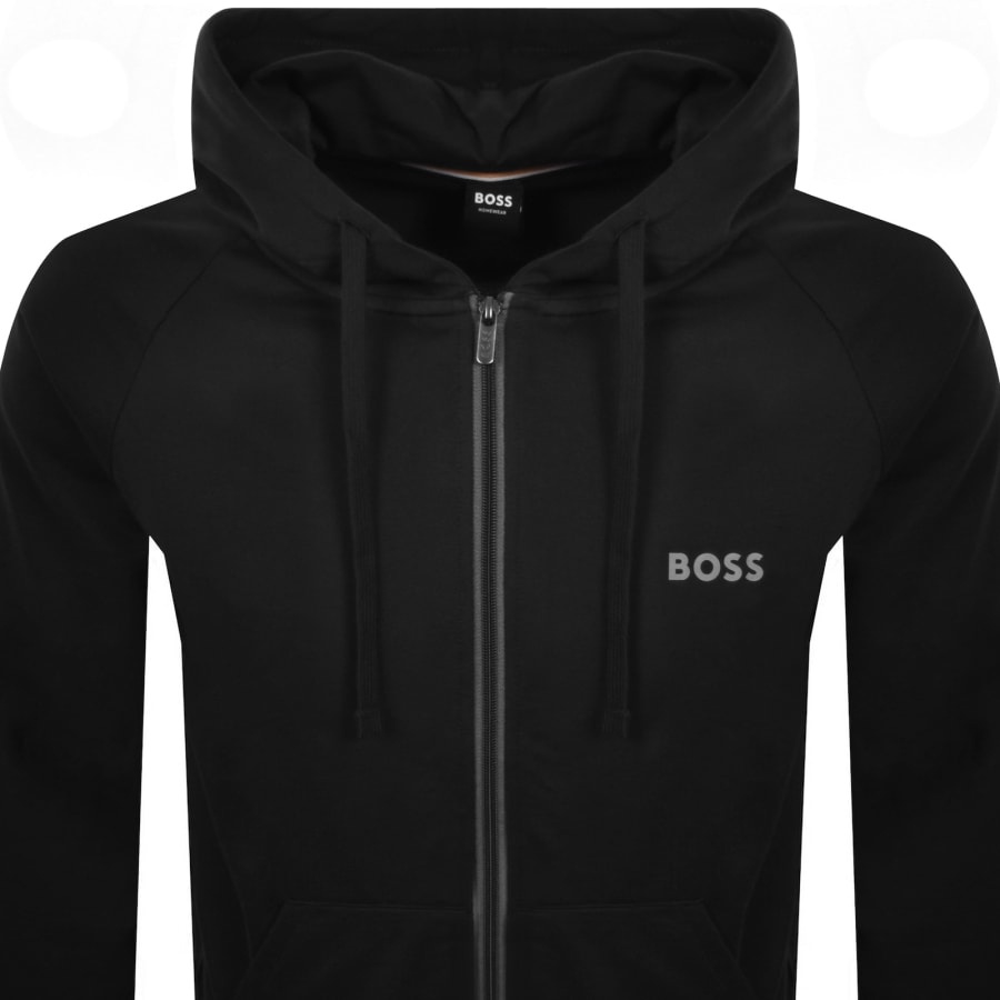 Image number 2 for BOSS Lounge Authentic Hoodie Black