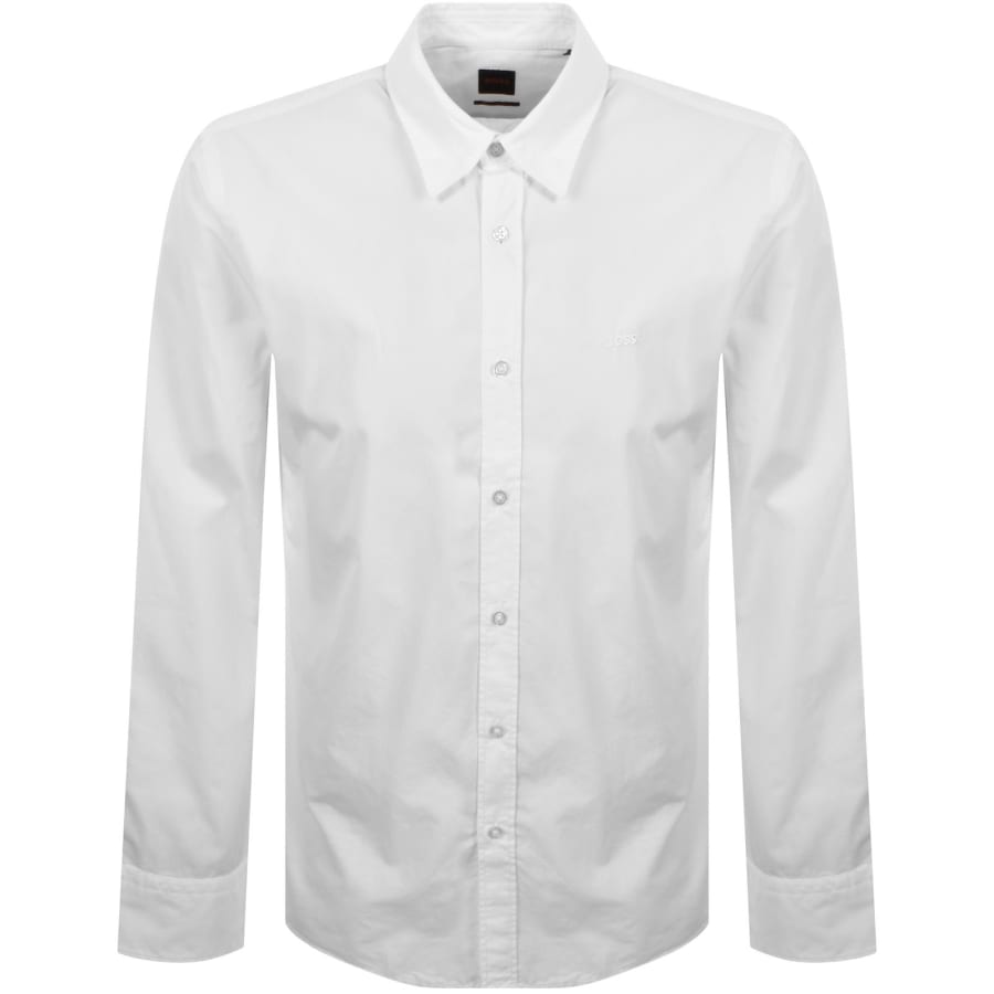 Image number 1 for BOSS Relegant 6 Regular Fit Shirt White