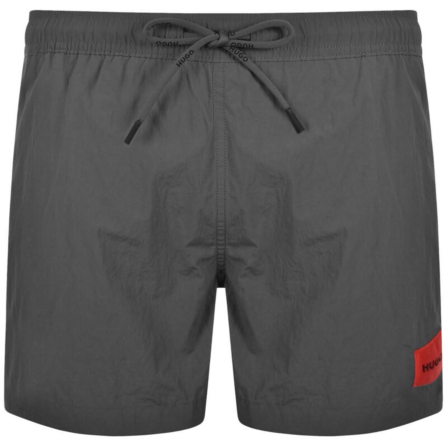 Image number 1 for HUGO Dominica Swim Shorts Grey