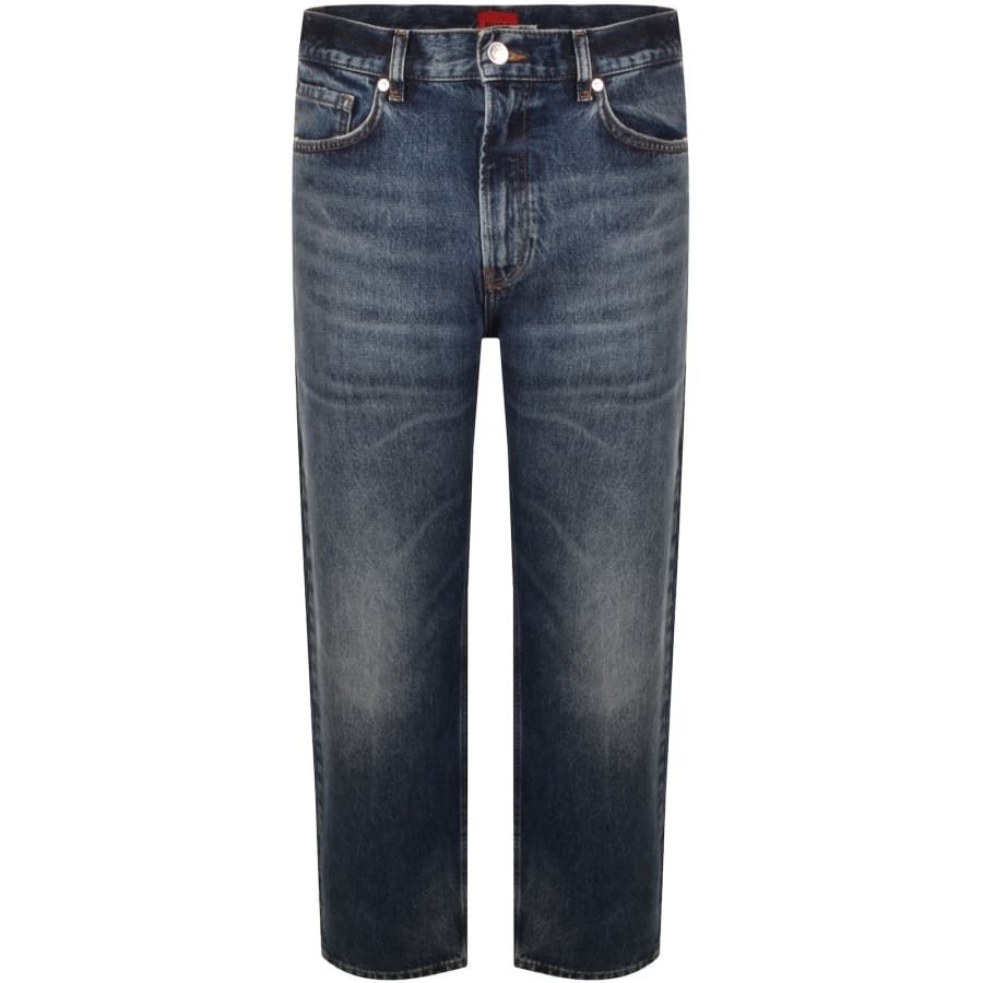 Image number 2 for HUGO 840 Straight Jeans Blue
