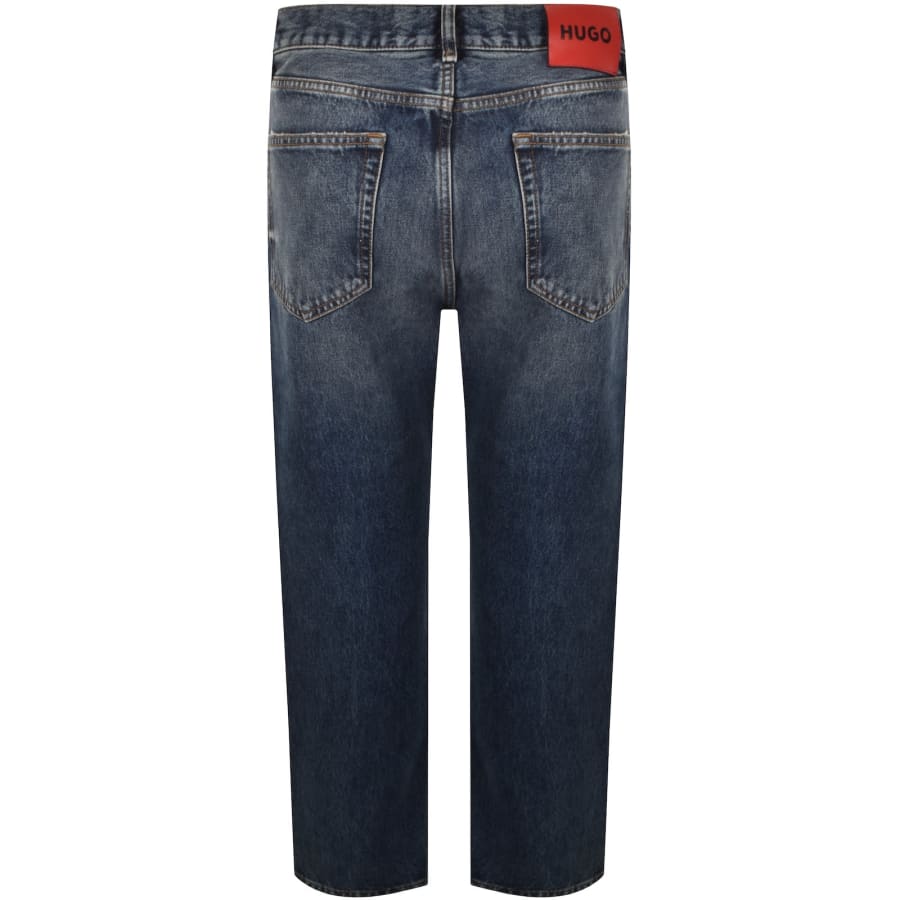 Image number 3 for HUGO 840 Straight Jeans Blue
