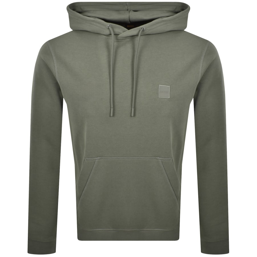 Image number 1 for BOSS Wetalk Pullover Hoodie Grey