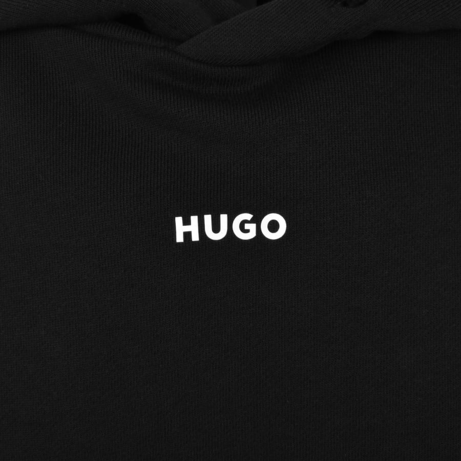 Image number 4 for HUGO Logo DapoDayote Tracksuit Black