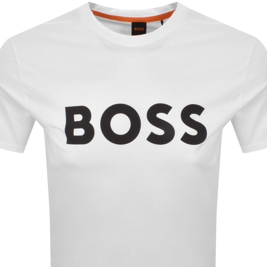 Image number 2 for BOSS Thinking 1 Logo T Shirt White