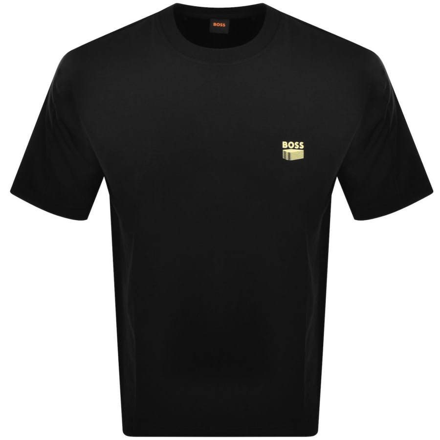 Image number 2 for BOSS Te Brutalism T Shirt Black