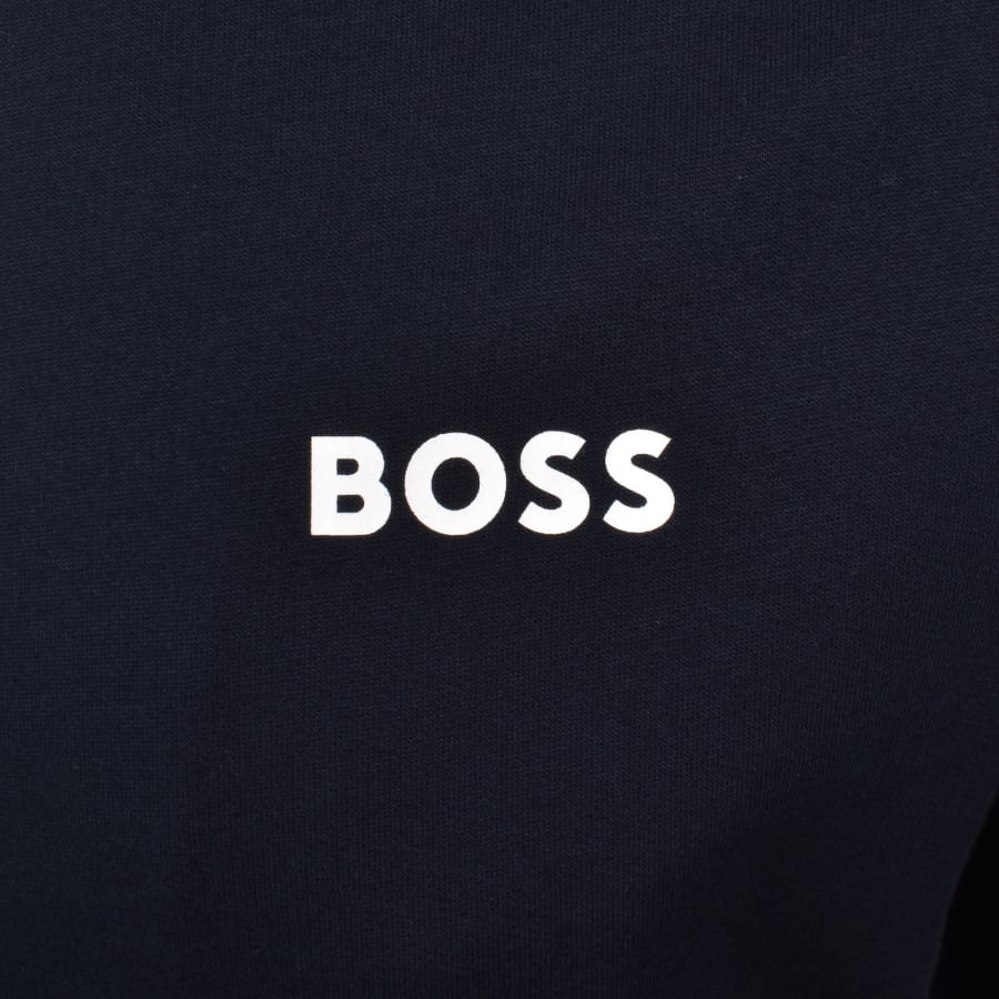 Image number 3 for BOSS Lounge Authentic Full Zip Track Top Navy