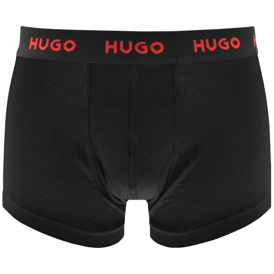Image number 2 for HUGO 3 Pack Trunks Black