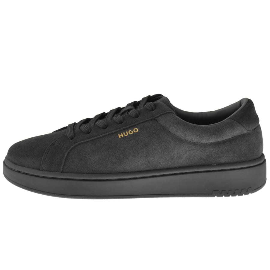 Image number 1 for HUGO Neston Tennis Trainers Grey