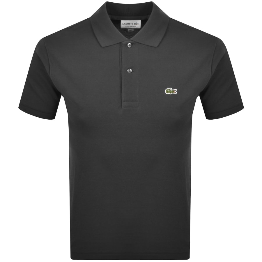 Image number 1 for Lacoste Short Sleeved Polo T Shirt Grey
