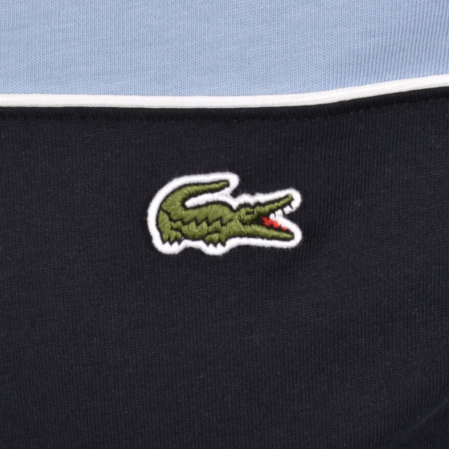 Image number 3 for Lacoste Crew Neck T Shirt Blue