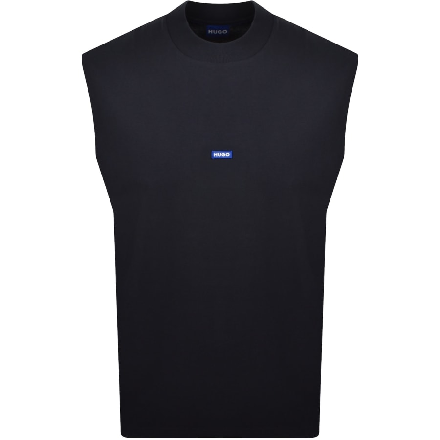Image number 1 for HUGO Blue Navertz Vest Navy