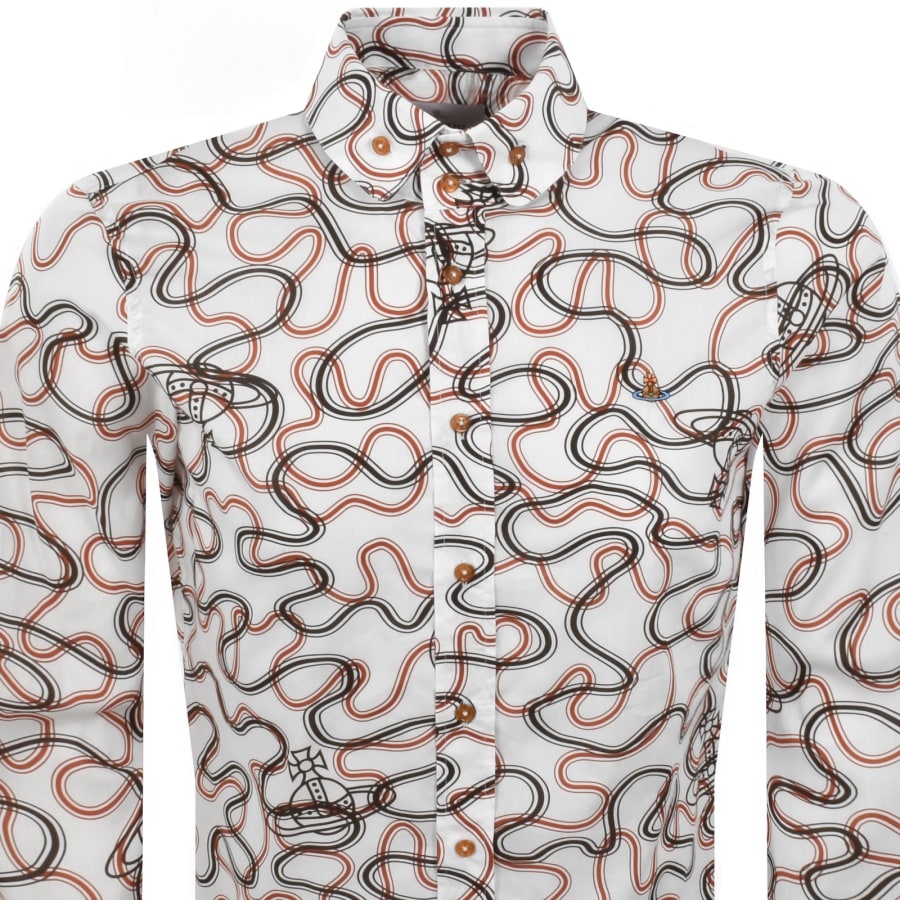 Image number 2 for Vivienne Westwood Krall Long Sleeved Shirt White