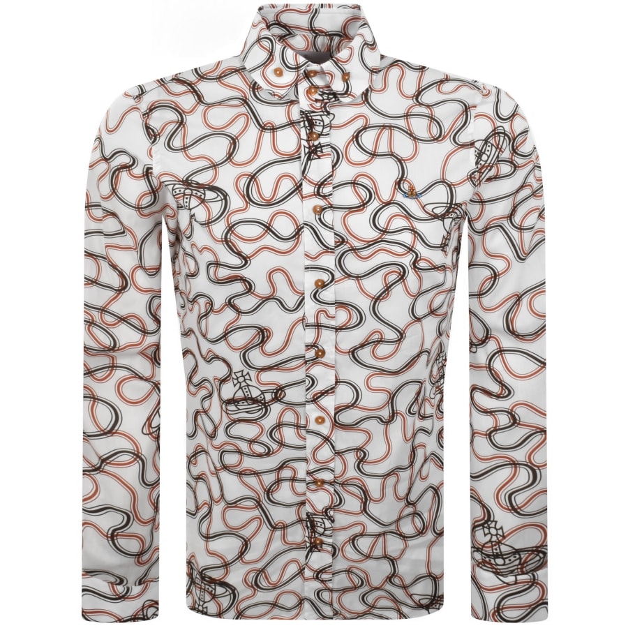 Image number 1 for Vivienne Westwood Krall Long Sleeved Shirt White