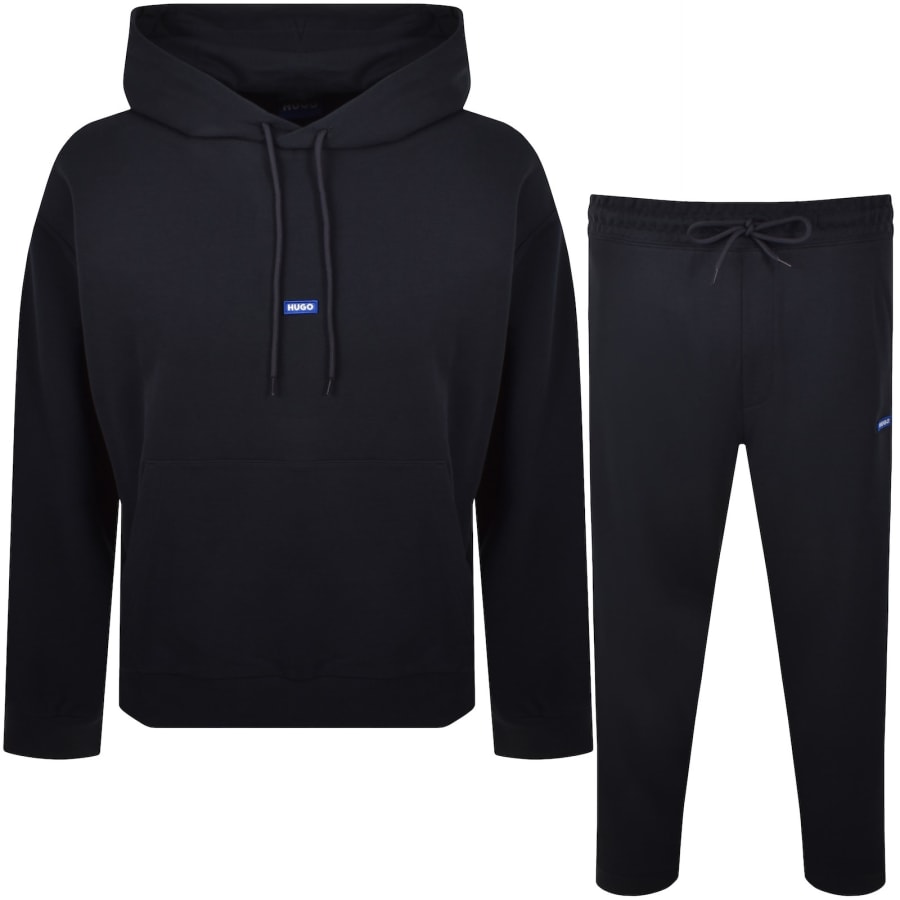 Image number 1 for HUGO Blue NalonsoNap Tracksuit Navy