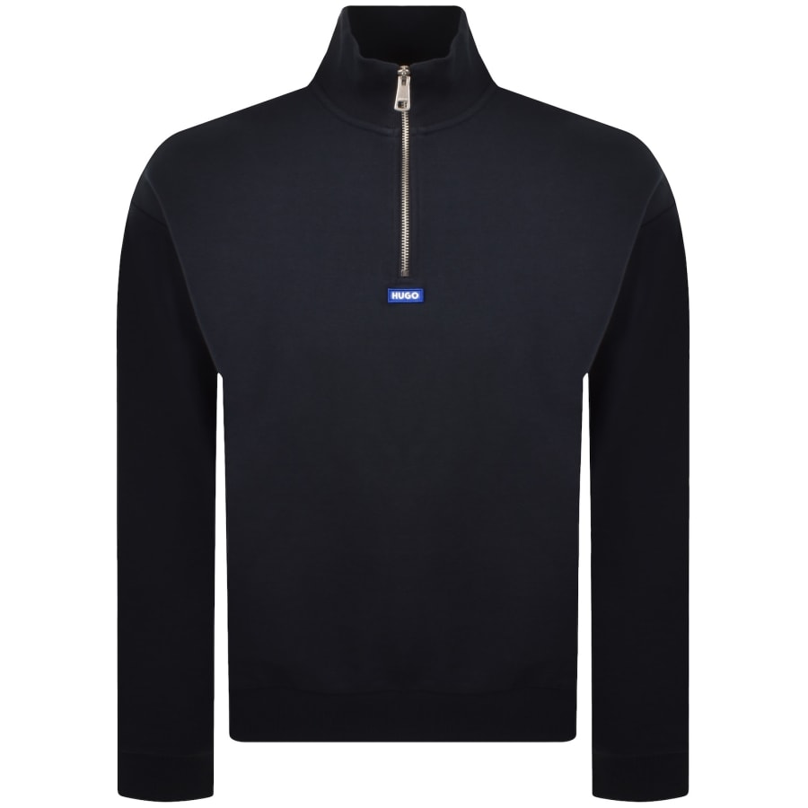 Image number 1 for HUGO Blue Neeler Sweatshirt Dark Blue