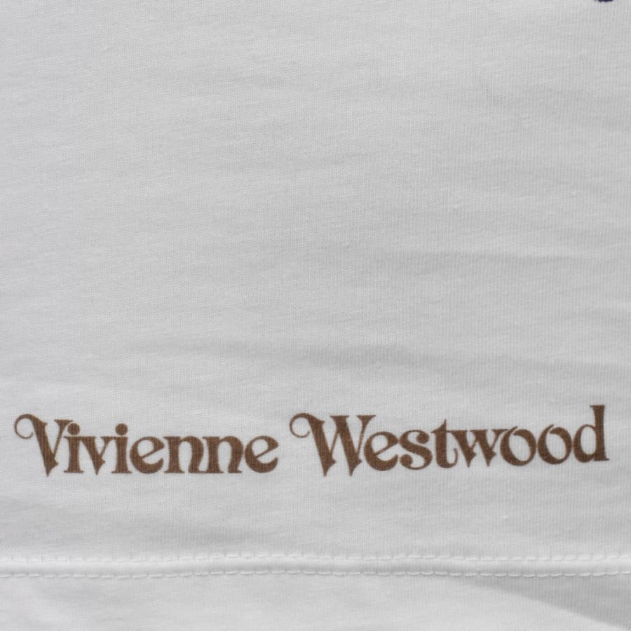 Image number 4 for Vivienne Westwood Flowers T Shirt White