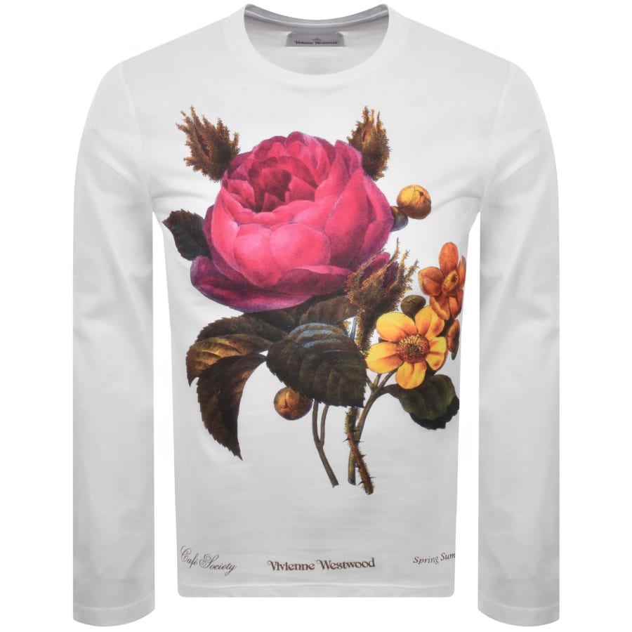 Image number 1 for Vivienne Westwood Flowers T Shirt White