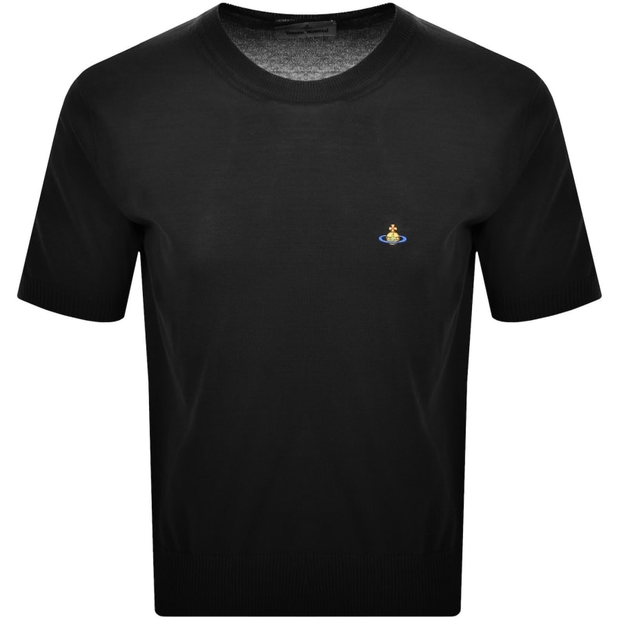 Image number 1 for Vivienne Westwood Knit Alex T Shirt Black