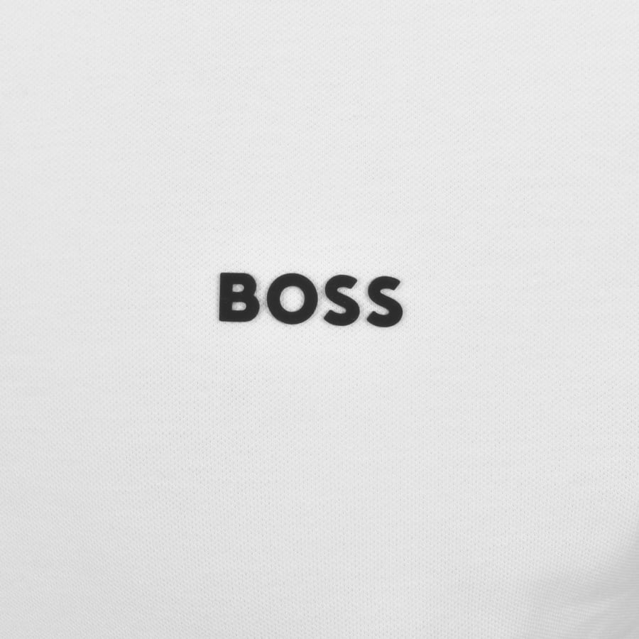 Image number 3 for BOSS Member Short Sleeve Polo White