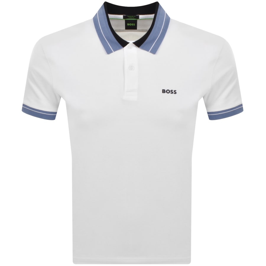 Image number 1 for BOSS Member Short Sleeve Polo White