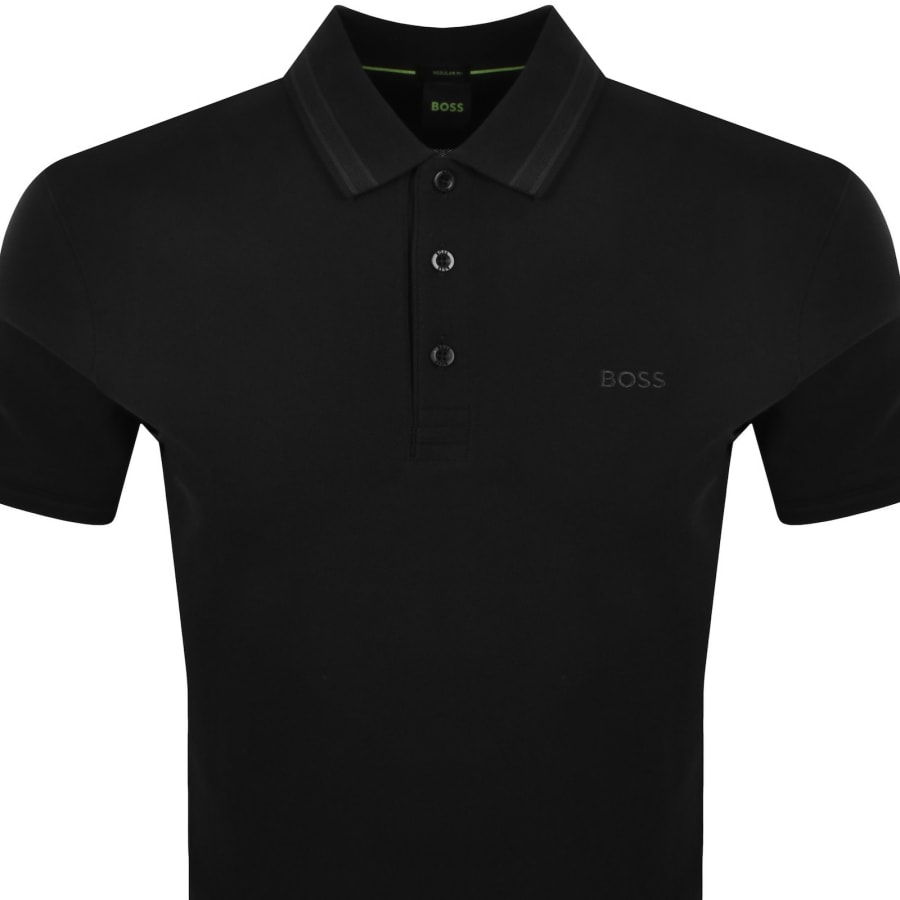 Image number 2 for BOSS Paddy Polo T Shirt Black