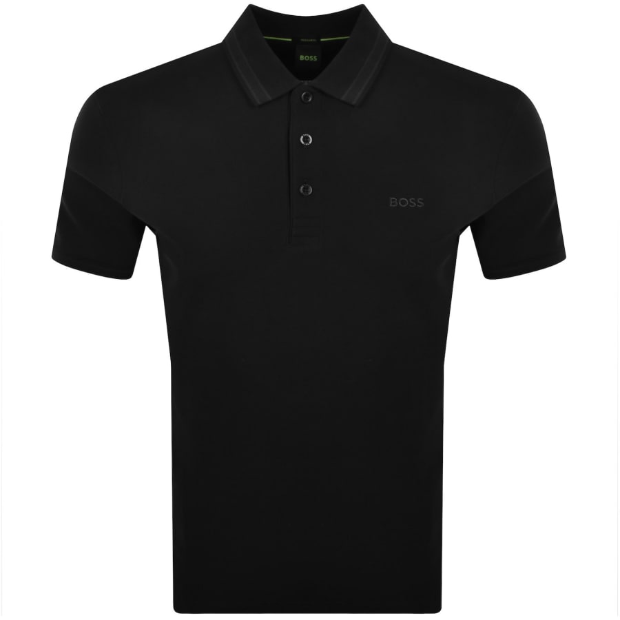 Image number 1 for BOSS Paddy Polo T Shirt Black