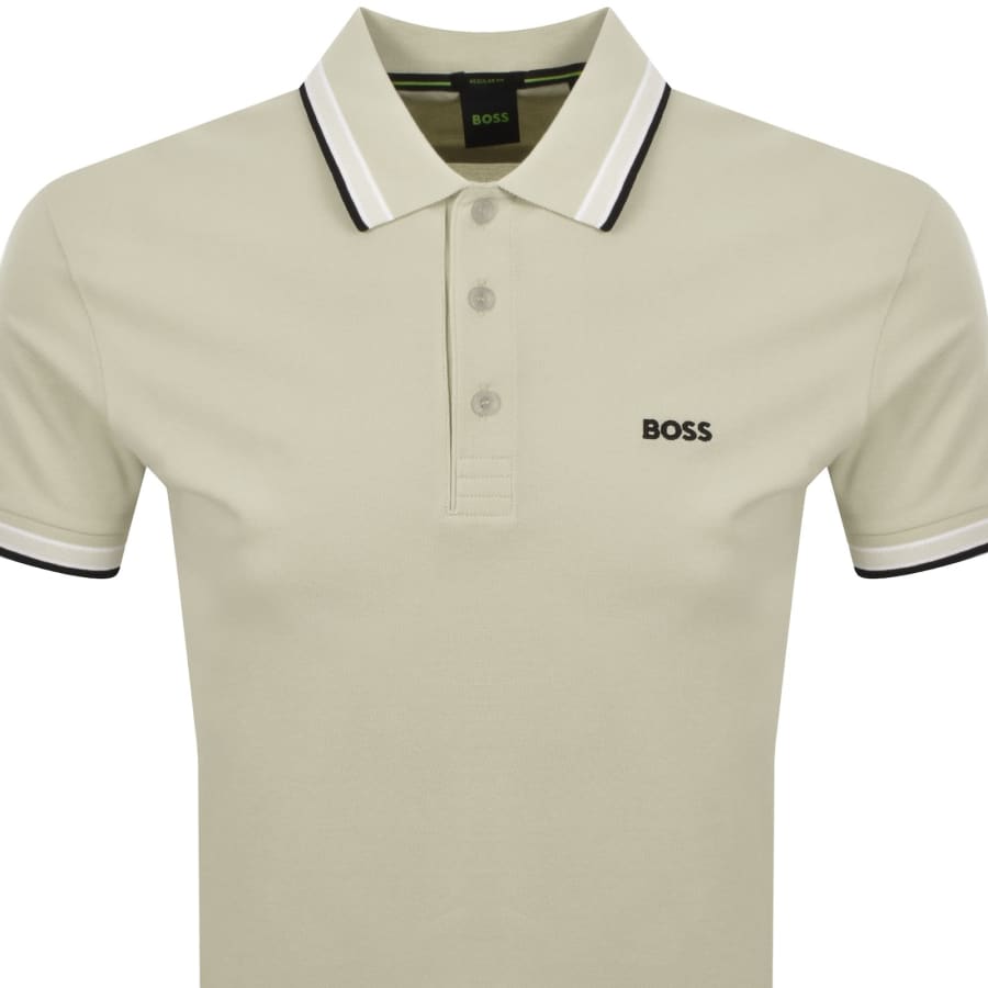 Image number 2 for BOSS Paddy Polo T Shirt Light Beige