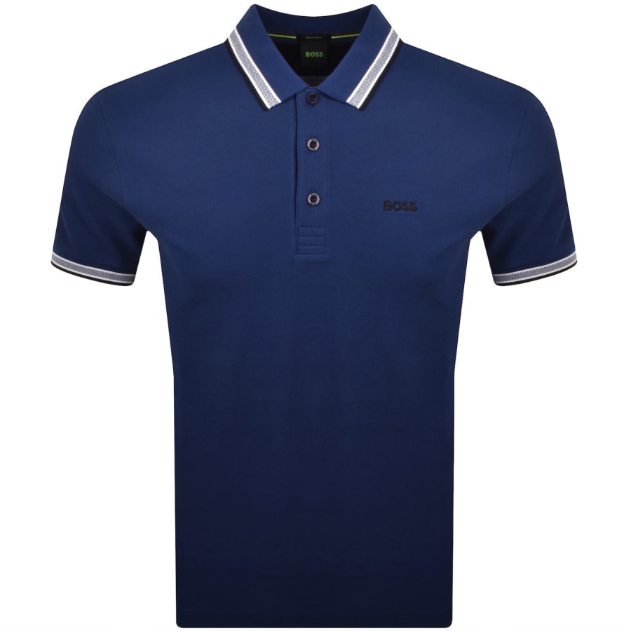 Image number 1 for BOSS Paddy Polo T Shirt Navy
