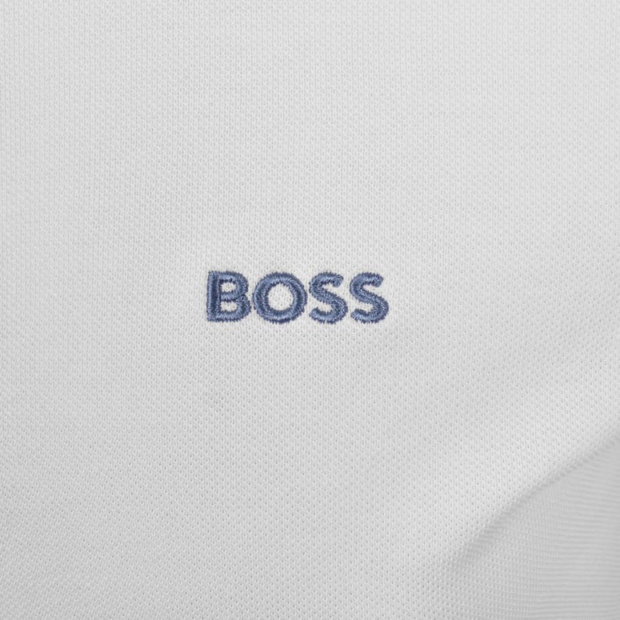 Image number 3 for BOSS Paddy Polo T Shirt Open White