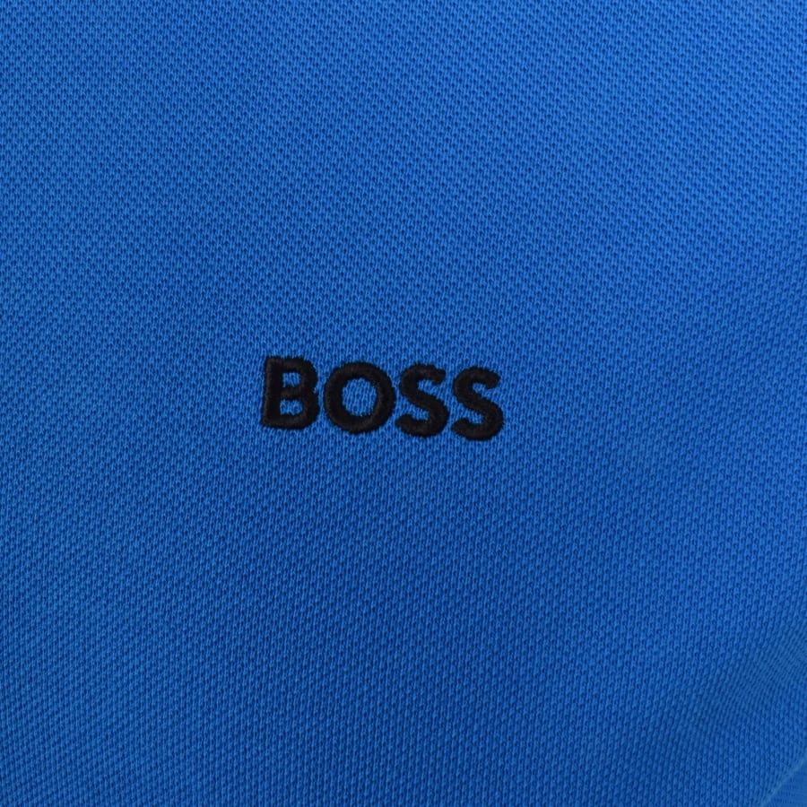 Image number 3 for BOSS Paddy Polo T Shirt Medium Blue
